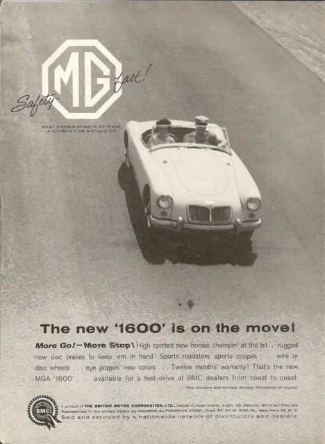 1960 Mga 1600  ~  Classic Original Print Ad