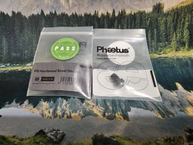 Phaetus Harden steel Nozzle V6 style Size .4