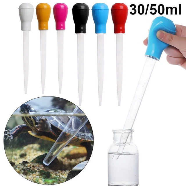 Supply Aquarium Clean Tool Waste Remover Fish Tank Siphon Pump Pipette Dropper