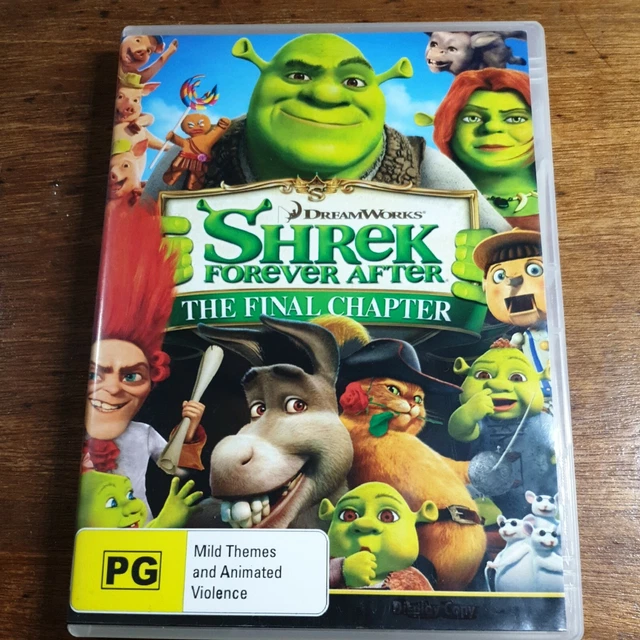 SHREK FOREVER AFTER DVD R4 LIKE NEW FREE POST $9.95 - PicClick AU