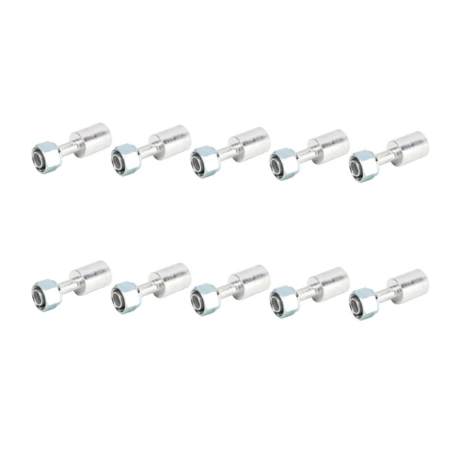 Connecteur De Climatiseur De Voiture Joint En Aluminium De Climatisation Droit 6