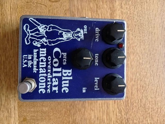 初期ロットMENATONE BlueCollar overdrive Menatone Blue Collar Overdrive | Reverb