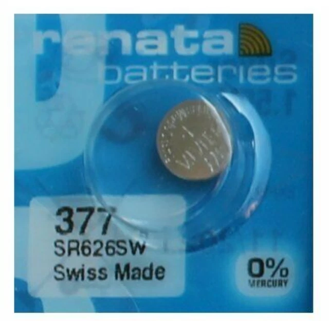 Pile 377 Bateria Sony 377 Botu00e3o Sr626sw Cartela Un Bateria