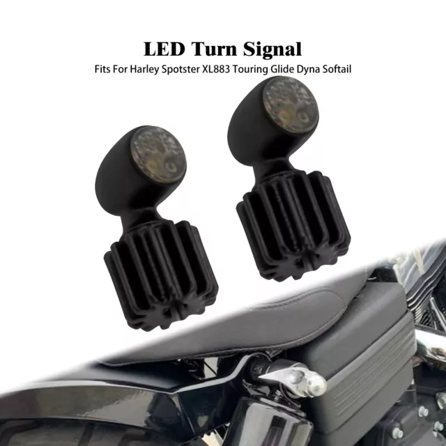 Motorrad Universal LED Super-Mini Lauflicht Blinker Für Harley Yamaha Kawasaki