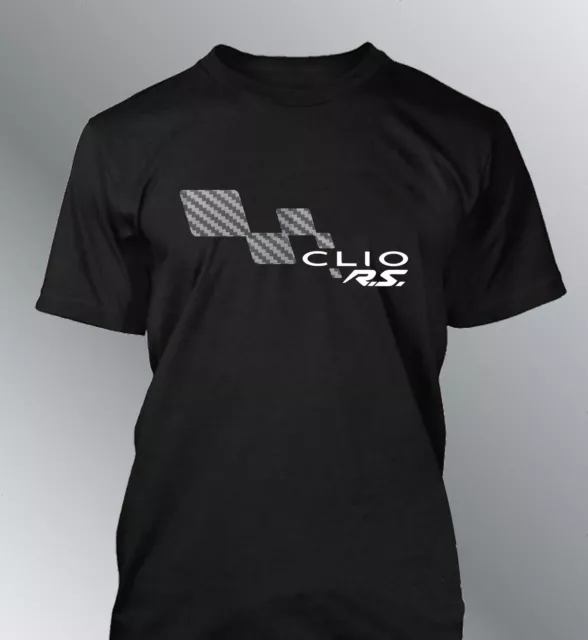 Tee shirt personnalise Clio RS S M L XL XXL homme Sport