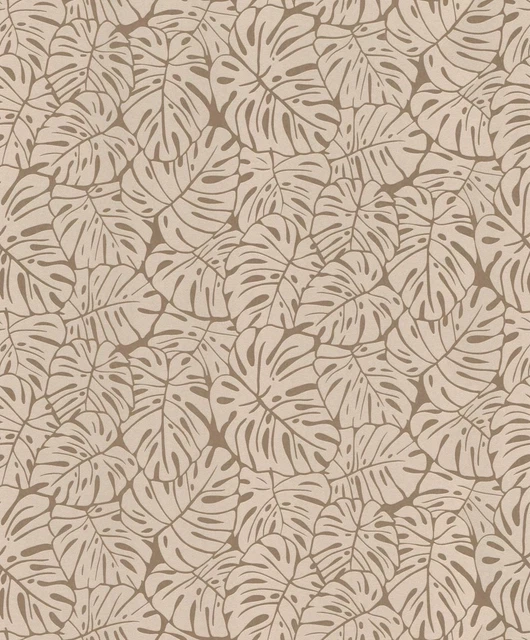 Rasch Tapete Rocknrolle 541540 Palmblätter Selva Cobre Papel Pintado Fieltro