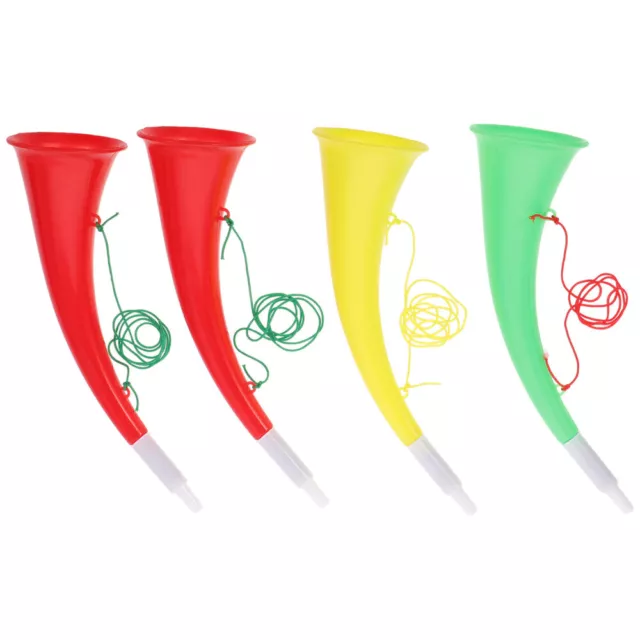 4pcs Stadium Horn Viking Blow Horn Cheering Horn Soccer Party Noise Makers-GQ