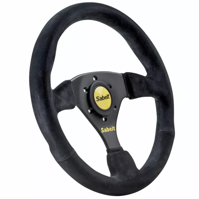 Sabelt SW-633 Suede Race Rally Steering Wheel 330mm Diameter
