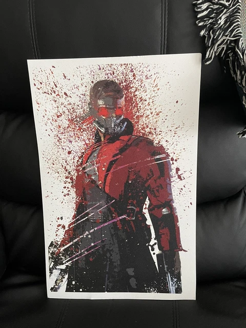 Star Lord Guardians Of The Galaxy Art Print