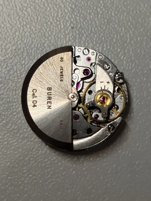 Mouvement Horloger FHF Cal. 63 - Pièce Détachée - Mécanique Manuel
