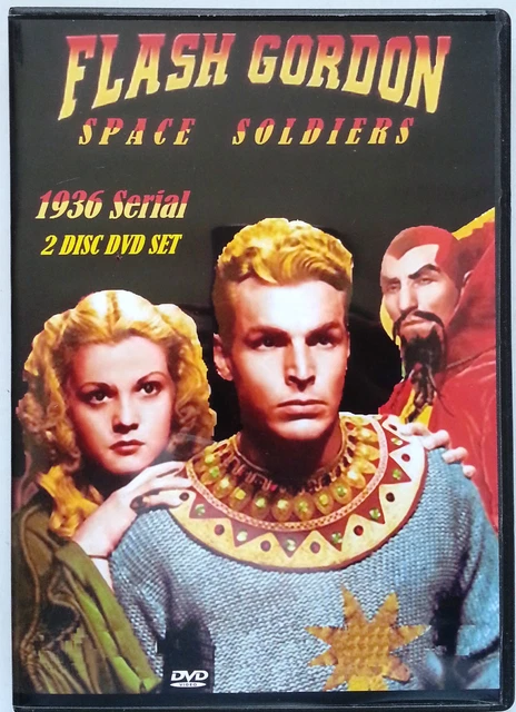 [008] 1936 SERIAL FLASH GORDON Space Soldiers 2 Disc DVD Set £10.74 ...