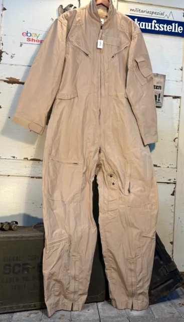 Orig. US Armee USAF CWU-27/P Coverall Pilotenkombi coyote tan Gr. XXXL Neu #0826