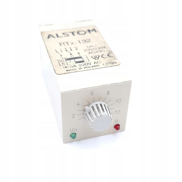 Relay Alstom Areva RTx-132 220/230V 1-12s /#G O1ME 8364