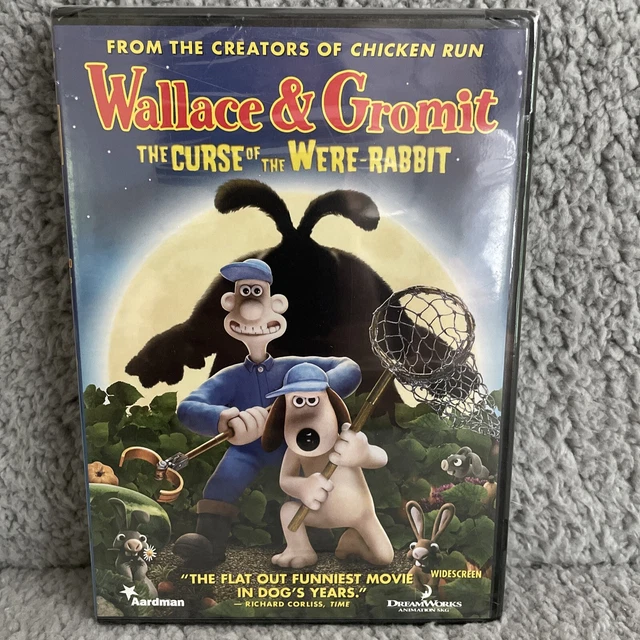 WALLACE & GROMIT: The Curse of the Were-Rabbit [New DVD] $9.80