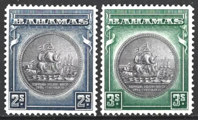 BAHAMAS KGV 1931-46 2s / 3s MINT