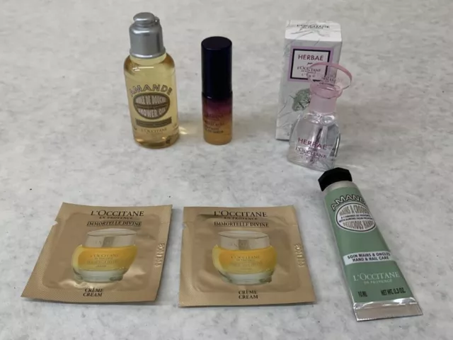 L'Occitane 6pc Skin Care Gift Set - Oil, Cream, Eau De Toilette, & More