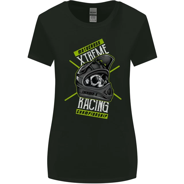 Motocross Xtreme da Corsa Championship Donna più Ampia Taglio T-Shirt