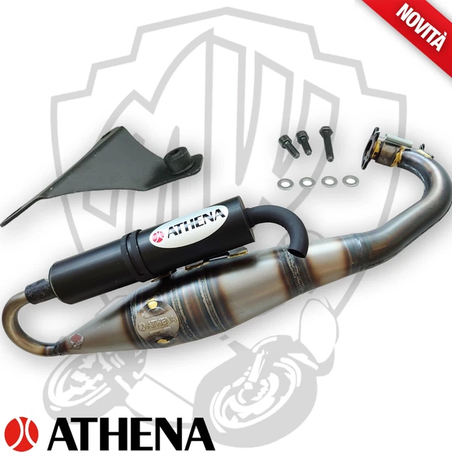 KIT SCARICO COMPLETO Racing Alleggerito Piaggio Sfera 75 Athena EUR 219 ...