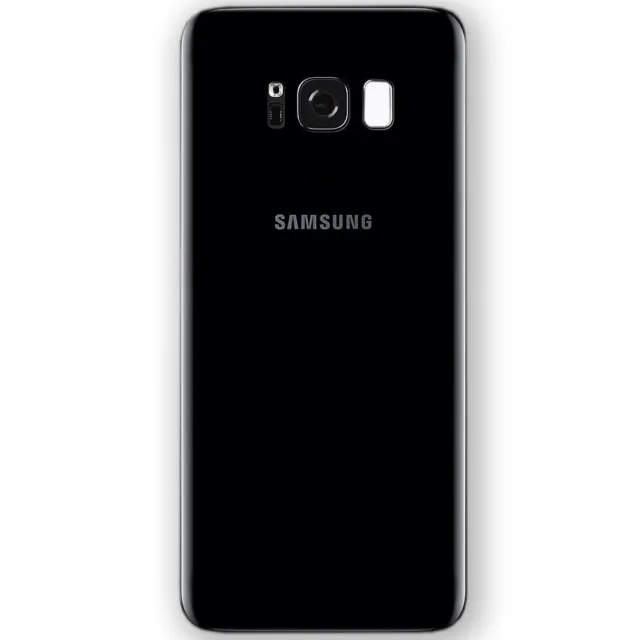 Samsung Galaxy S8 Akkudeckel Backcover Schwarz Rückseite Premium