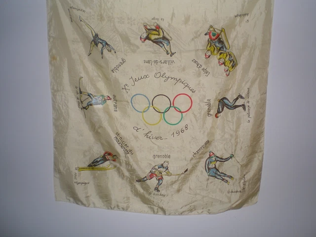 Coupelle Souvenir Jeux Olympiques D'hiver Grenoble 1968 - Vide-poche Officiel, Collector