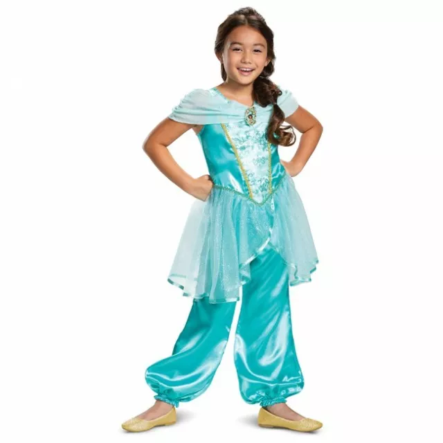 Filles Aladdin Princesse Jasmine Déguisement Costume Cosplay