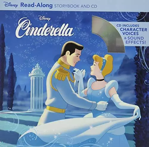 Cinderella Read-Along Storybook and CD by Disney Book Group 1423163214