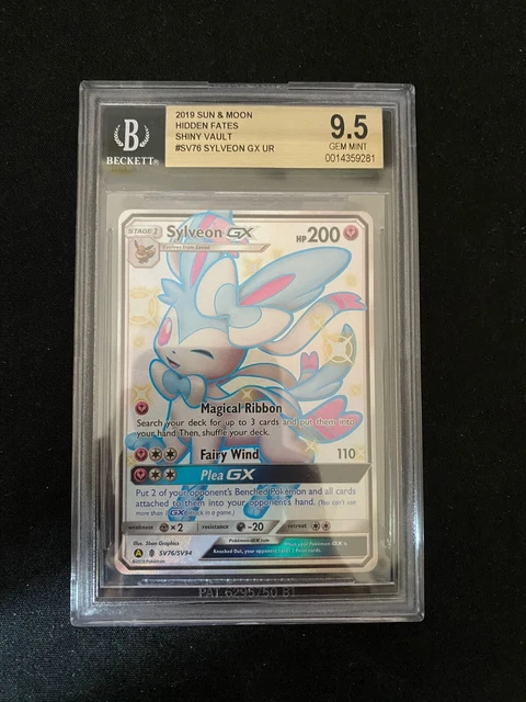 Pokémon Hidden Fates Shiny Vault SV51/SV94 Reshiram GX CGC 9.5 Gem Min –  Cars N Cards