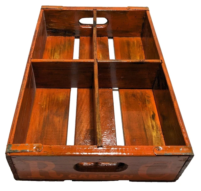 Vintage Royal Crown "RC" Cola Wood Crate 1930-1969