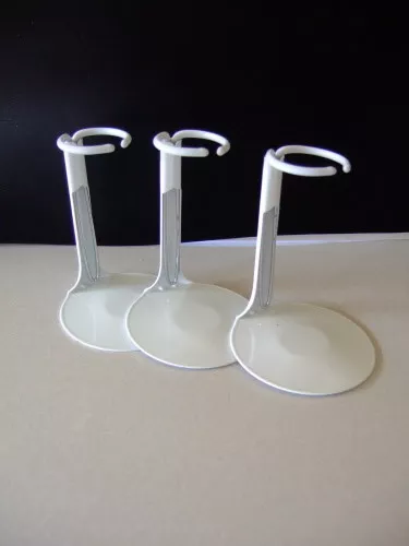 LOT de 3 SUPPORTS pour poupée de 15 à 25 cm (SP9) - G.BRAVOT