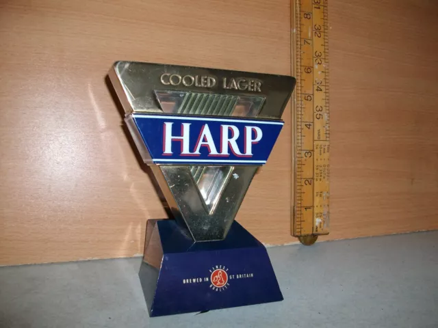 Harp Lager  beer pump front