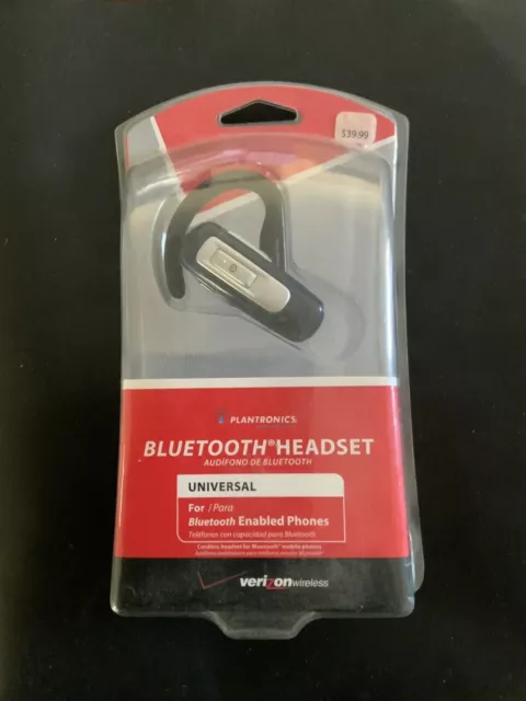 Verizon Wireless Plantronics Universal Bluetooth Headset PBT222Z (new)