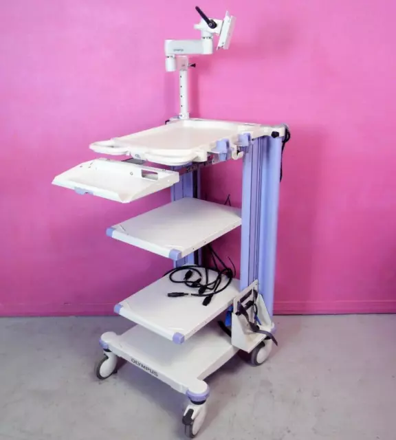 Olympus WM-NP 1 Endoscopy Endoscopic Video Cart Stand & Scope Holder
