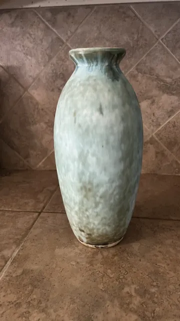 vintage mccarty pottery mississippi mud signed vase