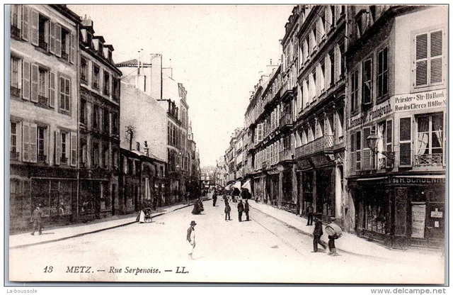 57 METZ - rue serpenoise