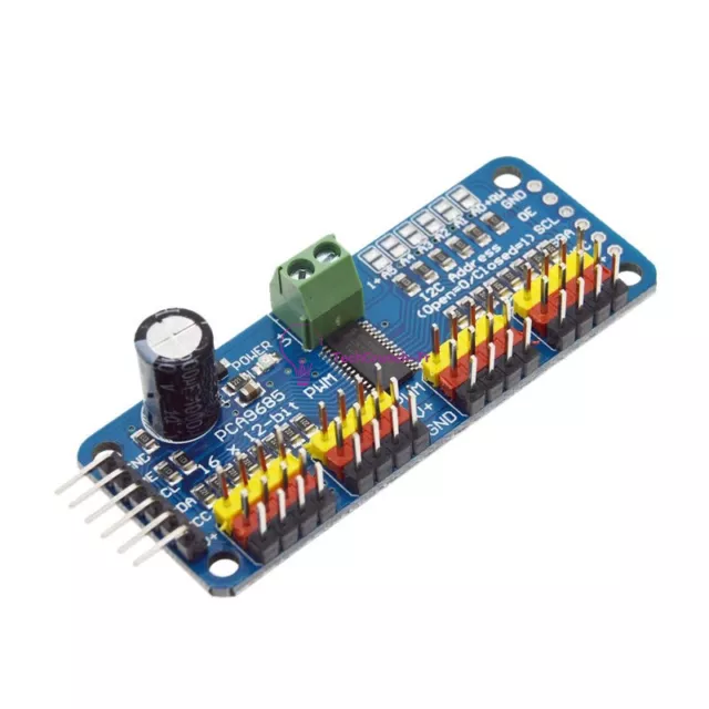 PCA9685 16-Channel 12-bit PWM Servo motor Driver I2C Module For Arduino Robot 3