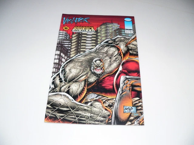 Violator VS Badrock Comic Issue #1 May 1995 Image Comics
