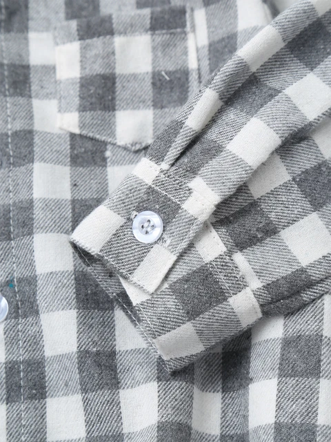 Tuta monopezzo camicia neonato bambini vestiti a quadretti manica lunga bambini 9