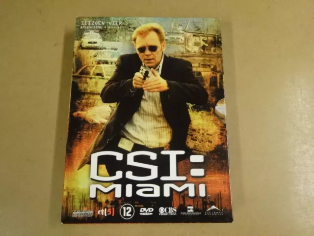 3-Disc Dvd Box / Csi: Miami - Seizoen 4 - Aflevering 4.1 - 4.12