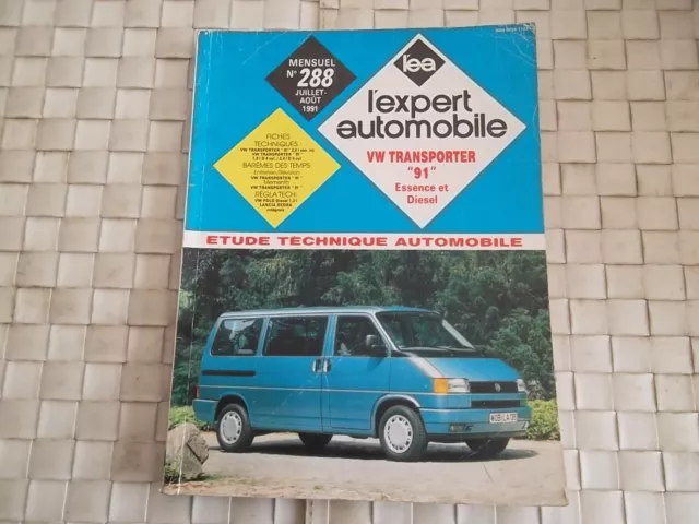 REVUE TECHNIQUE VW TRANSPORTER ESSENCE et DIESEL FOURGON et COMBI CARAVELLE