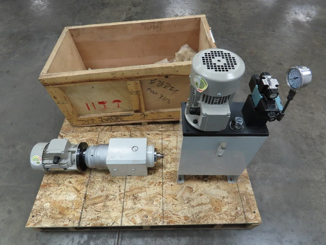 Jungwoo Electric Orbital Riveters Hydraulic Unit 5 cm Stroke 0.75kw 220V Motor
