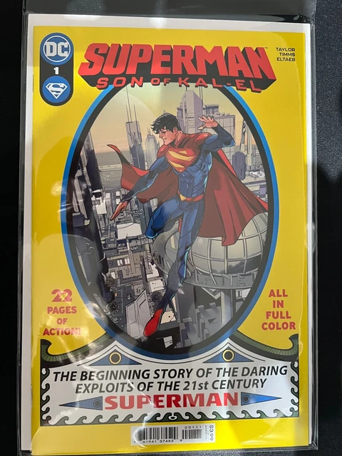 Superman: Son of Kal-el #1  (DC COMICS 2021) John Timms Cover 1st Print