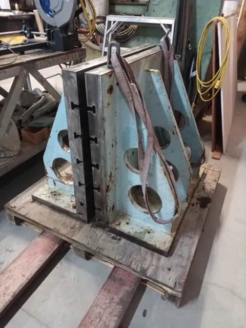 Angle plates, cast iron, large, tee slotted, work holding, precision 