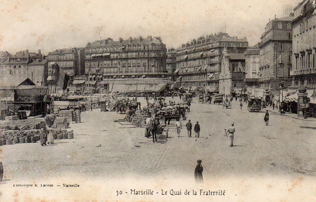 CPA- MARSEILLE- LE Quai de la Fraternité EUR 1,20 - PicClick FR