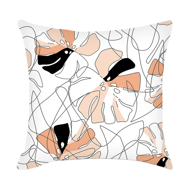 Cushion Cover Dustproof Easy to Clean Hidden Closure Cushion Cover Square