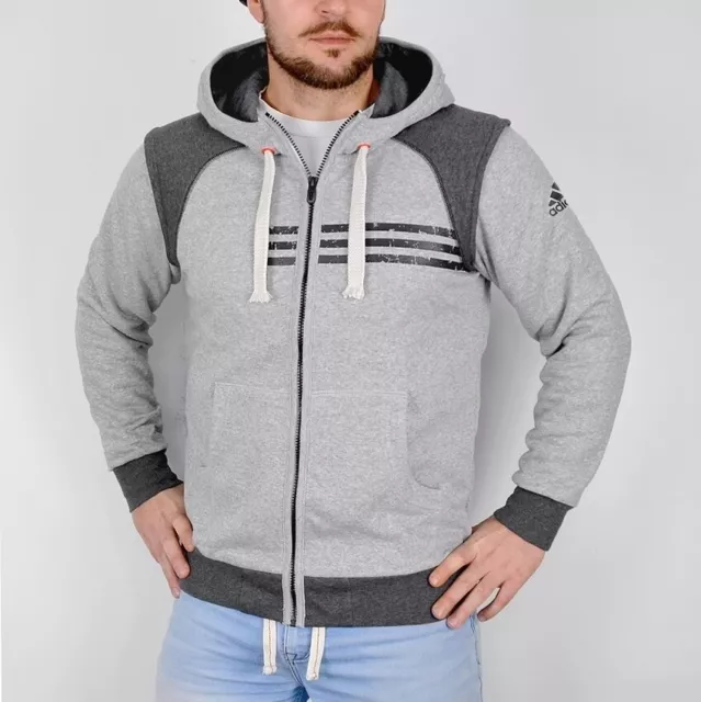 Sweat capuche Homme adidas Block Printemps