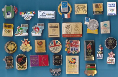 PINS THOMSON *JEUX OLYMPIQUES 4 