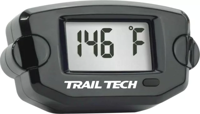 Trail Tech TTO 742-ES2 Temperature Meter Digital Gauge 1/8x28 BSPP Screw Black