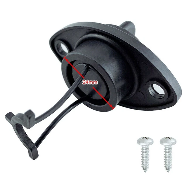 Marine Vidange Prise Acier Inoxydable 16g 55x32x50mm Radeau Vis Joint Bougies