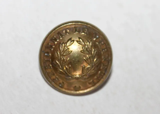 ANCIEN BOUTON UNIFORME - PENSIONNAT DE VERNEUIL - INSTITUT D'ENSEIGNEMENT D:20mm