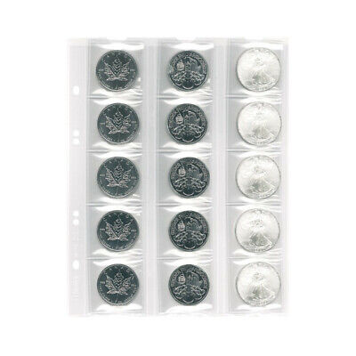 Feuilles numismatiques Multi-Collect pour 15 monnaies jusqu'à 42 mm.